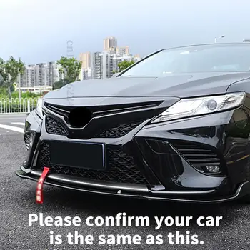 Сплитер Дефлектор Защитно покритие Покритие За полагане на Предната Броня на Устните, Брадичката Висококачествен Бодикит За Toyota Camry 2018 2019 2020