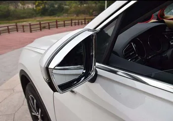Стайлинг на автомобили За Volkswagen VW Tiguan 2017 2018 ABS Огледало за обратно виждане Защита от дъжд Очила на Кутията