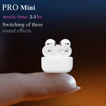 Супер Мини Pro 5s 2021 слушалки с докосване TWS слушалки с зарядно калъф Pro5S TWS HiFi стерео слушалки за всички смартфони
