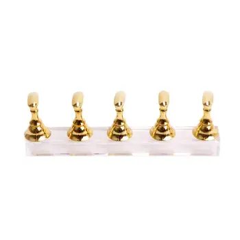 Съвети за изграждане на нокти Поставка за дисплея на Шахматната дъска, Шах Дизайн Магнит Адсорбция на Метални Практика Ноктите Изкуство, Показваща Рафт за интериора