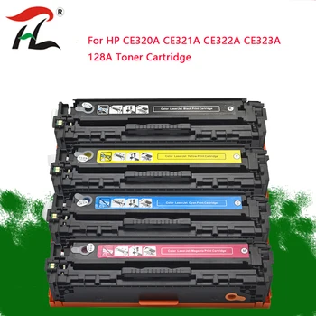 Съвместимост за HP CE320A CE321A CE322A 128A CE323A 320 321 322 323 Тонер-касета за HP laserjet CM1415 CM1415fn 1415 CP1525