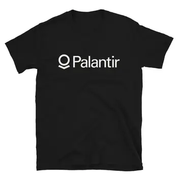 Тениска с логото на Palantir, Анализи на големи данни, Тениска на Пазарния Инвеститор-Търговец