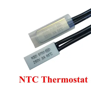 Термостат 10C-240C KSD9700 10В 15C на 20В 25C 35C 35C Биметаллический Дисковия Превключвател на Температурата N/O Термозащита градус по Целзий