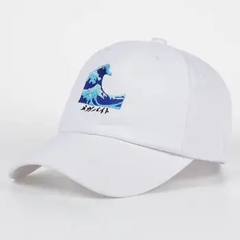 Туника 2017 Нова мъжки памучен шапка модни бродерия регулируема еластична мъжки и дамски бейзболна шапка за възрастни шапка шапка на шофьор на камион