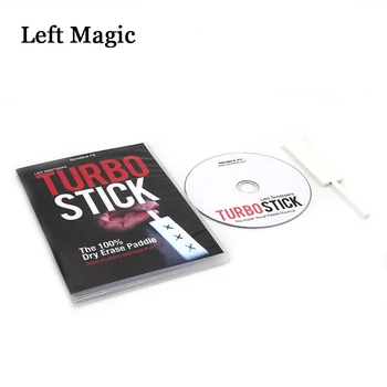 Турбо-стик (Трик+DVD) - Фокуси отблизо уличен професионален магически подпори за аксесоари магьосник 82158