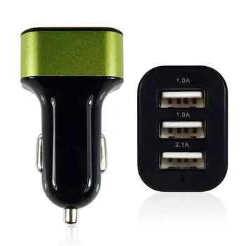 Универсален Тройна Универсален USB Автомобилния 3-портов адаптер за Кола за зарядно устройство за цигари Жак За Подреждане на гнездото на Запалката