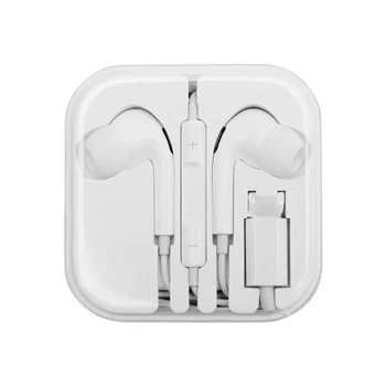 Ушите за iPhone SE 13 12 11 7 8 Plus XS MAX Pro Стерео Звук Слушалки с Кабел с кабелна Горивото Bluetooth-съвместима слушалка
