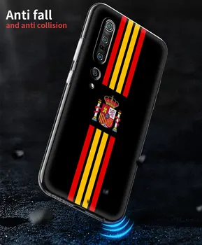 Флаг на Стопанските Испания Мек калъф за телефон Xiaomi Mi Poco X3 NFC M3 F1 11 Ultra 10 5 Г 10 Т 9 9 Т Pro CC9 Забележка 10 Lite на Корпуса Калъф