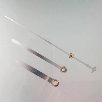 Часовници с вал 3196#Среброто (само стрелките) Метални Алуминиеви Стрели САМ Кварцов часовник Аксесоар Високо качество Комплекти часа DIY