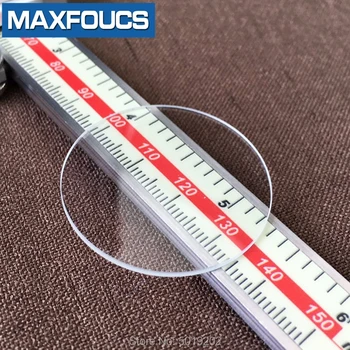 Часово стъкло Минерално стъкло Плоско Дебелина 1,0 мм в диаметър от 20 мм до 29,5 мм Прозрачни кристални подробности за часа на 1 бр.