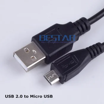 Черен 100 см Съединители dc USB 2.0 Превръща В Конектор Micro USB Кабел, За Свързване на Кабел