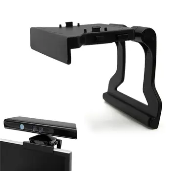 Черен Траен Kinect Соматосенсорный Притежателя Стойка За Телевизор за Поддръжка на Камерата За Xbox 360 ТВ Запазване на Разстояние