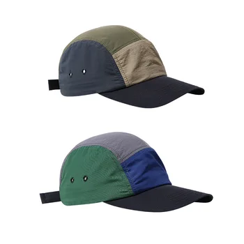 Шапка за мъже и жени летните слънчеви шапки, съответстващи на цвета на градинска регулируема бейзболна шапка за алпинизъм на открито водоустойчив шапка от слънцето