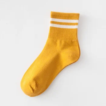 Шарени Ежедневни чорапи Хлопчатобумажный Коледен подарък Класически чорапи Топло Случайни Прилив на Harajuku Забавни Сладък поп-корейски дамски чорапи