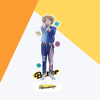 Южна корея Група K-POP Bangtan Boys Нов Албум Масло, Акрил Статуетка на Стойка, Модел на Cosplay Подарък ДЖИМИН ДЖИН СУГА V Фенове