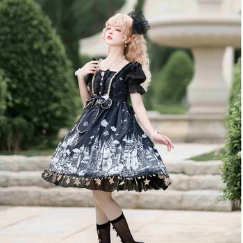 Японското готическа рокля Лолита 