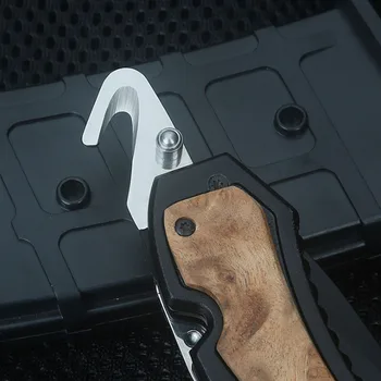 5Cr15Mov Джобен Нож за оцеляване Оръжие за Самозащита най-Бързият Открит Остър Ловен Тактически Нож за Къмпинг Cs go Ножове EDC Инструменти