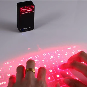 SeenDa Bluetooth Виртуалната Лазерна Клавиатура Безжичен Телефон Проектор Клавиатура за Компютър iPhone Pad Лаптоп С Мишката Функция