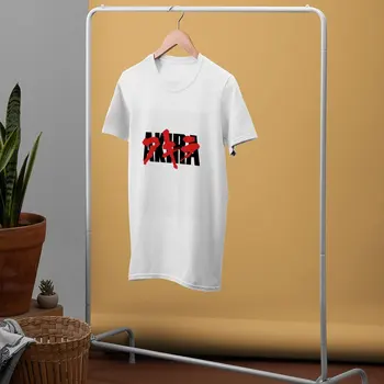 Тениска Акира Забавна Тениска от памук с къс ръкав с принтом Класическа тениска за мъже 5xl